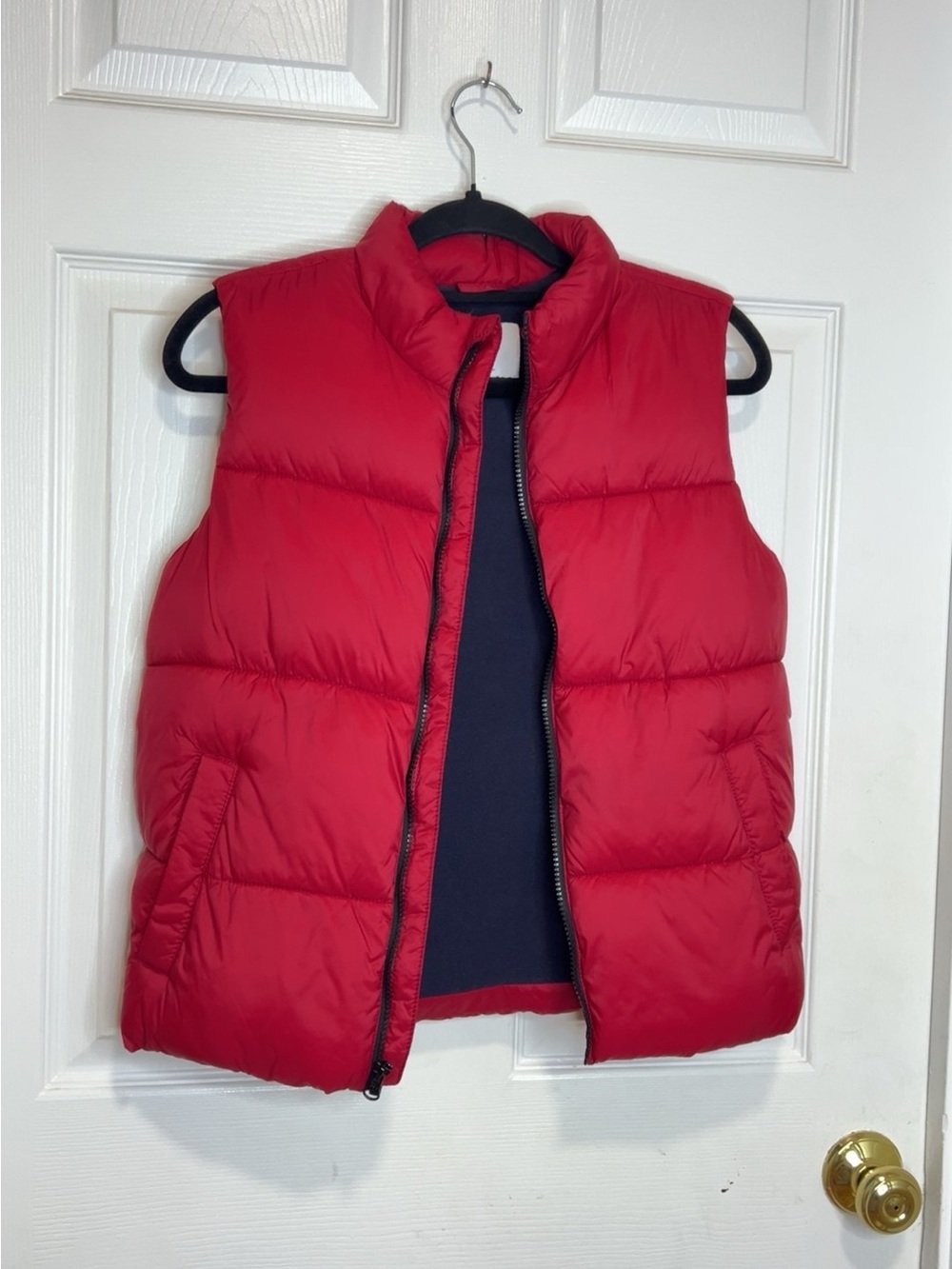 Old Navy Bright Red Puffer Vest for Kids